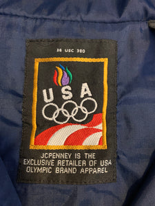Vintage USA Olympics Shell Suit Jacket Size Small