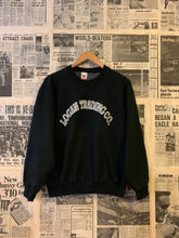 Load image into Gallery viewer, Vintage Work Wear Sweatshirt With Large Print Spell Out- Logan Trading Co Size Medium
