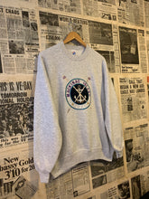 Load image into Gallery viewer, Vintage Sweatshirt With Large Embroidered Spell Out/Design Size XL
