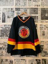 Load image into Gallery viewer, Vintage Thirsty Bear Brewing Company Ice Hockey Jersey Size XL
