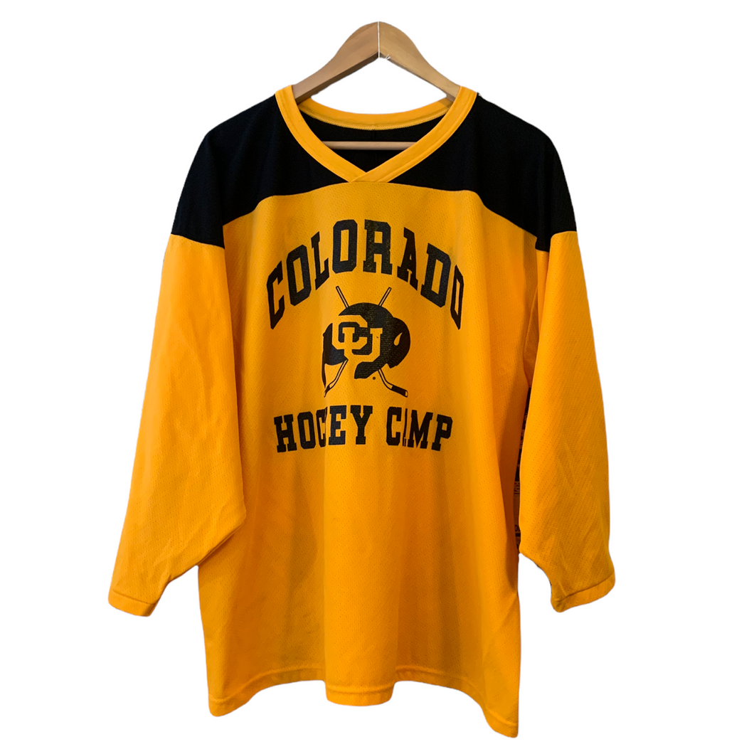 Colorado Hockey Camp Ice Hockey Jersey with large Spell Out Size Large